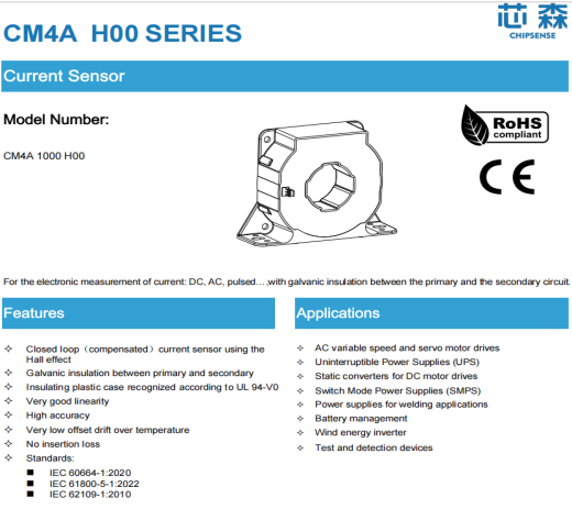 CM4A current sensor