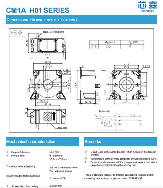 What are the different wiring methods for current sensors? What precautions should be taken during installation?